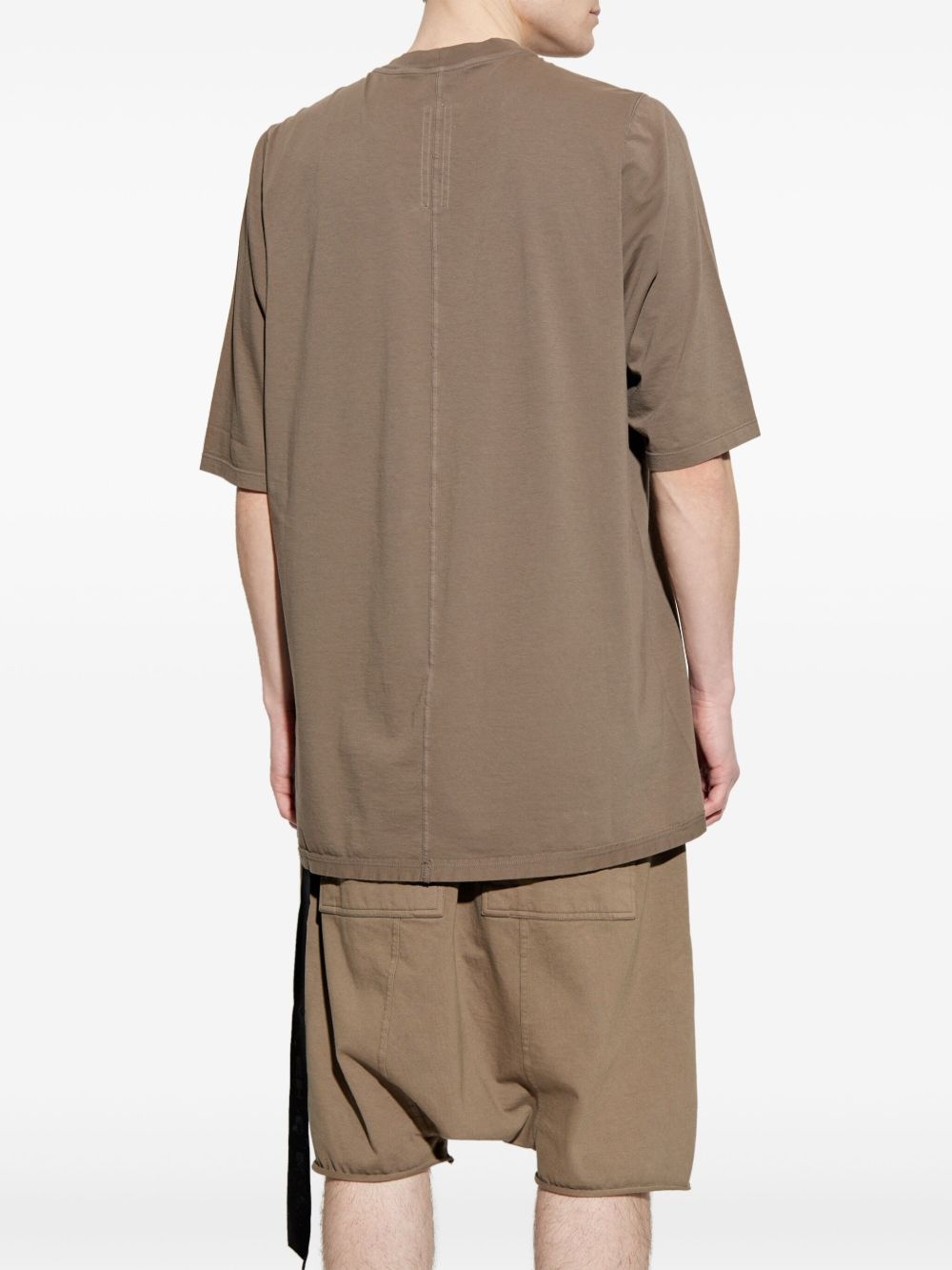 rear stitch-detailing t-shirt - 4