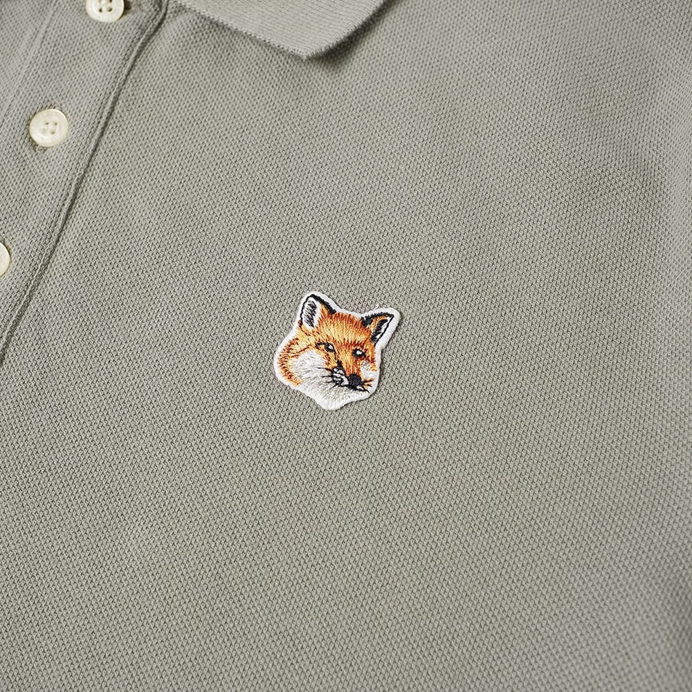 Maison Kitsuné Fox Head Patch Polo - 2