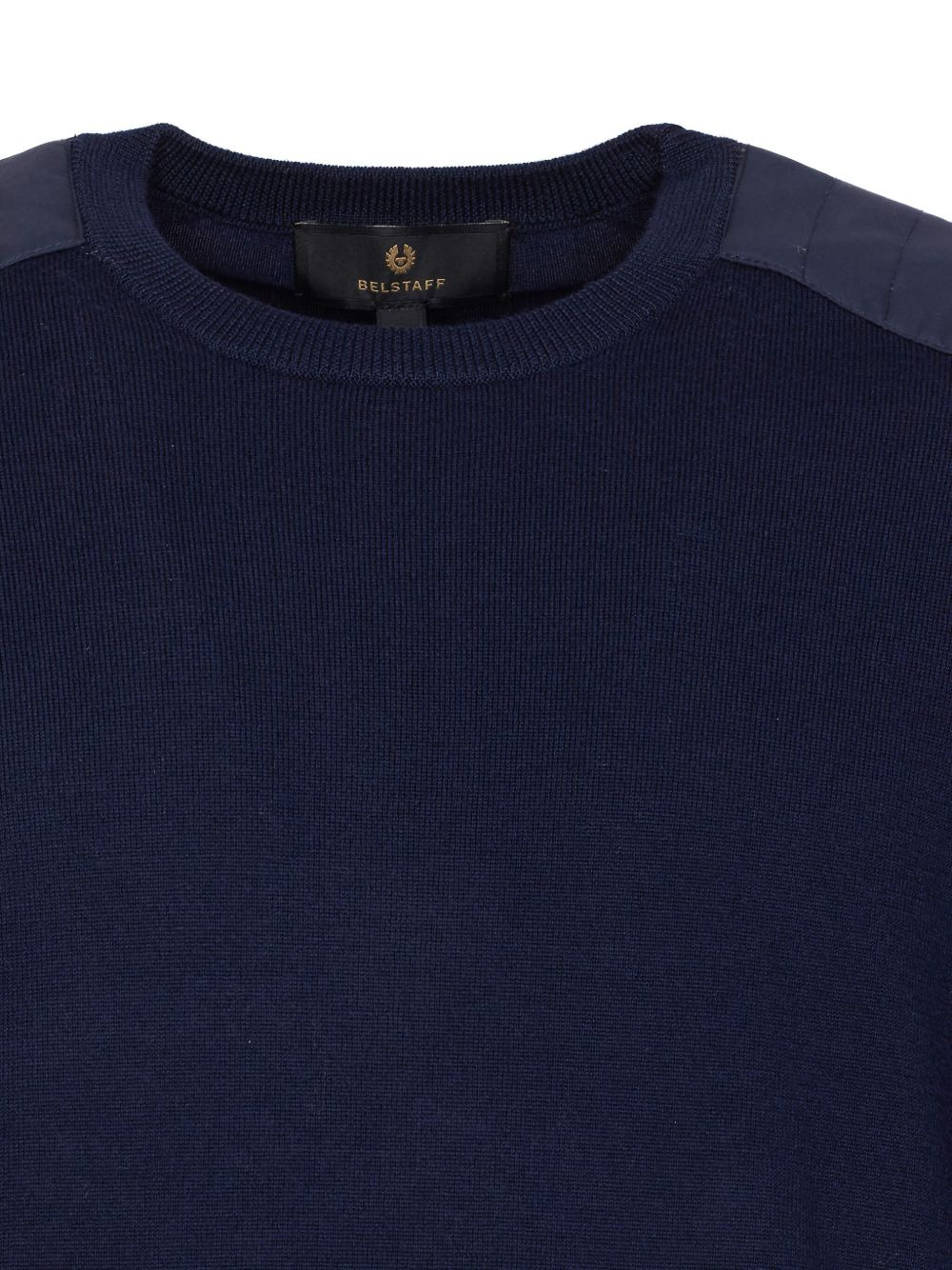 patch-pocket crew-neck sweater - 3