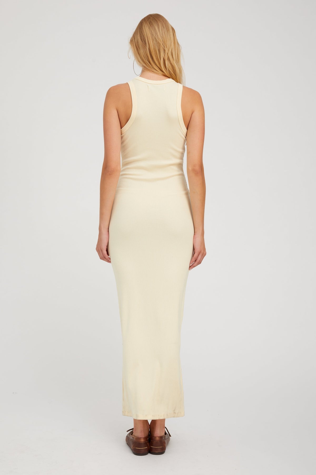 BUTTER RIB RACER MAXI DRESS - 5