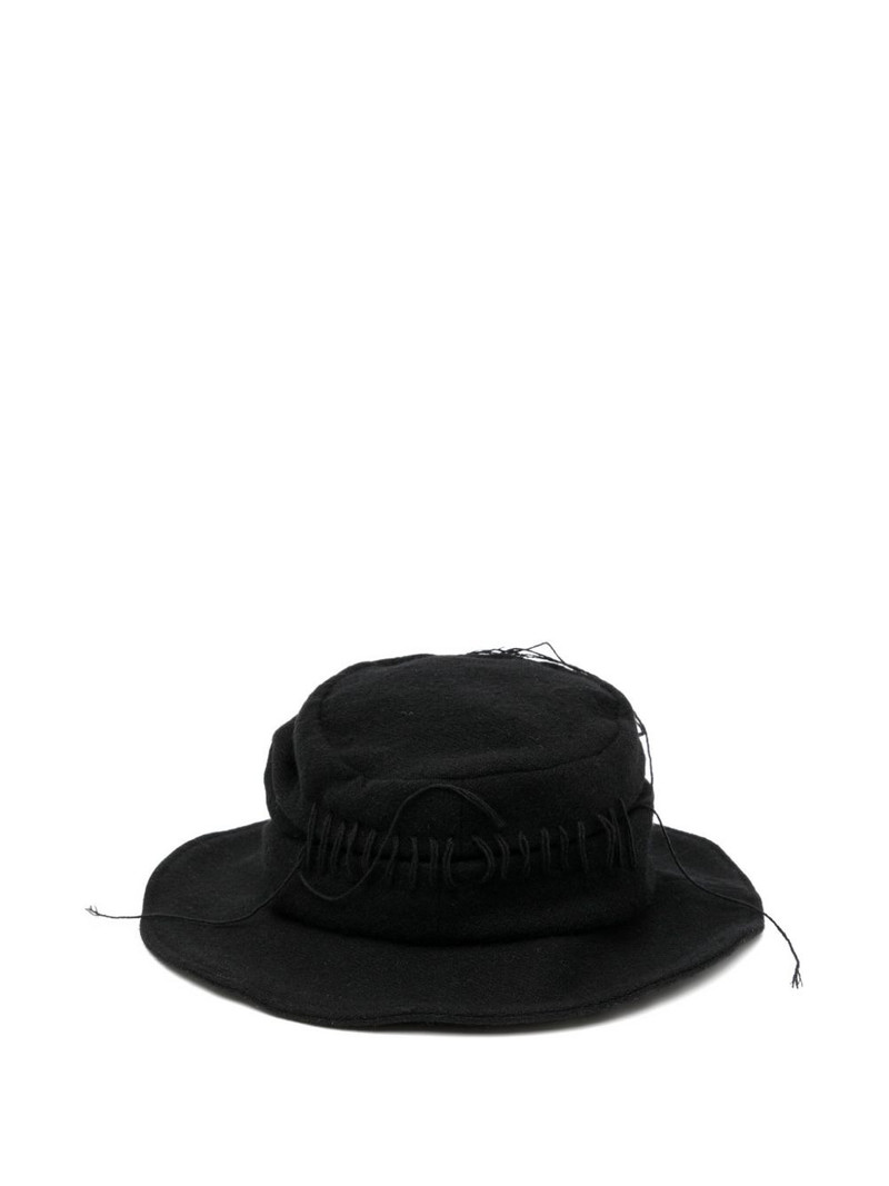 Y's embroidered bucket hat outlook