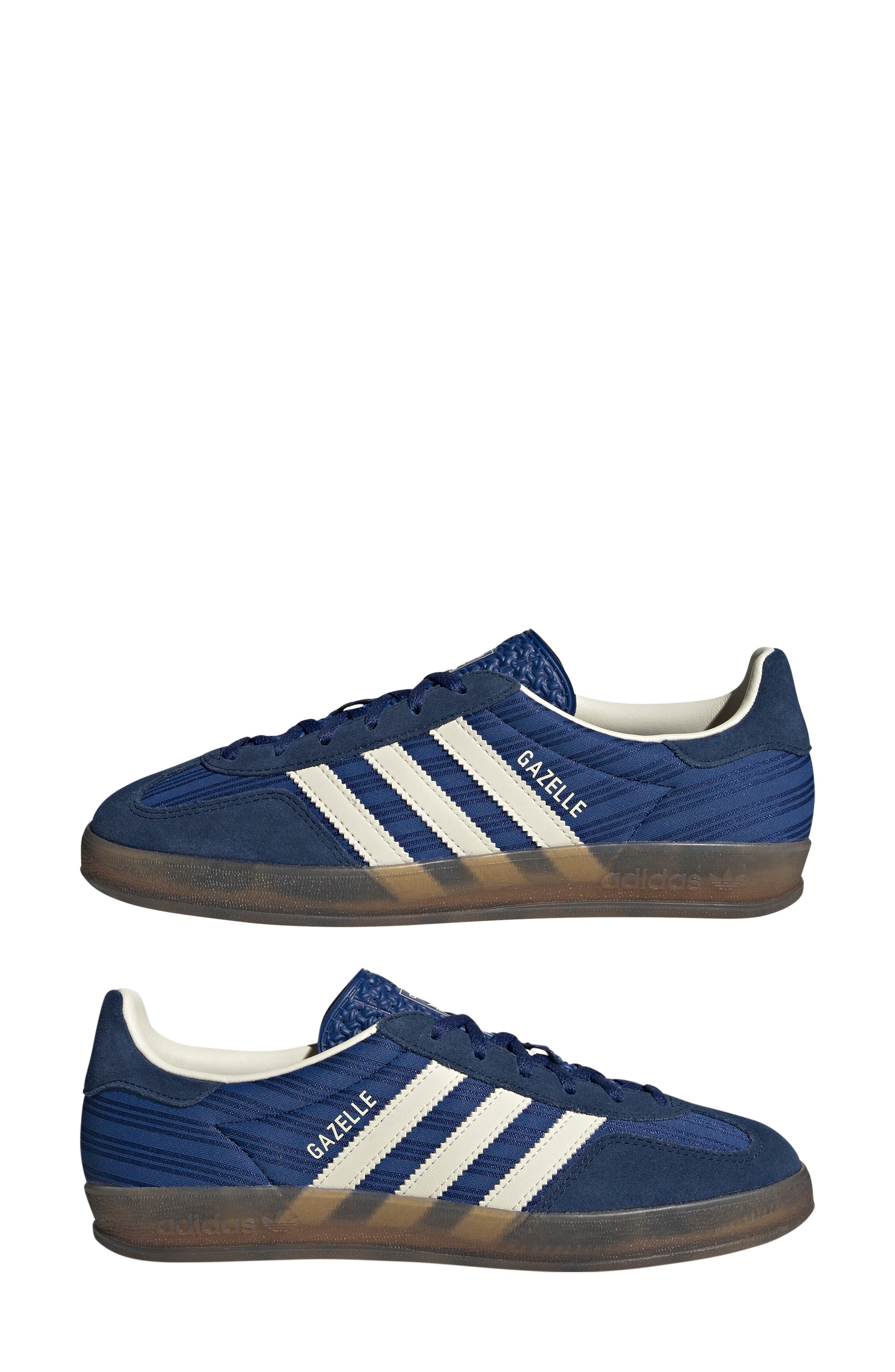 adidas Gazelle Indoor Sneaker in Blue/indigo/Cream White at Nordstrom - 8