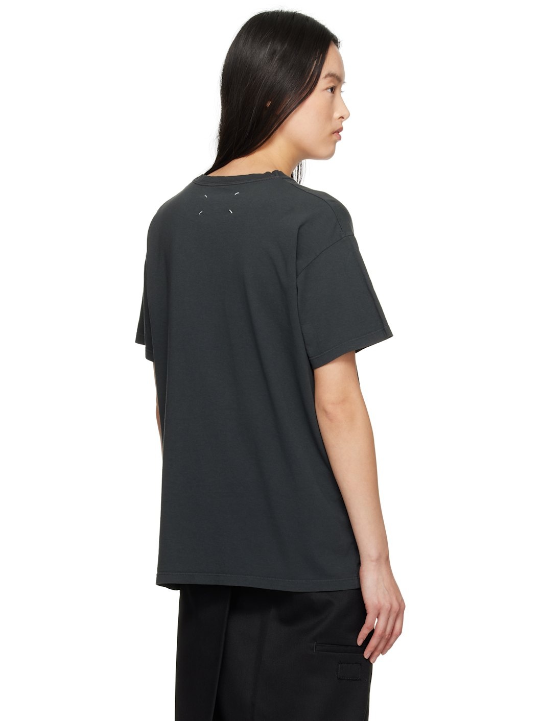 Black Stamp Logo T-shirt - 3