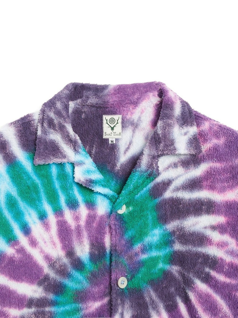tie-dye camp-collar shirt 3