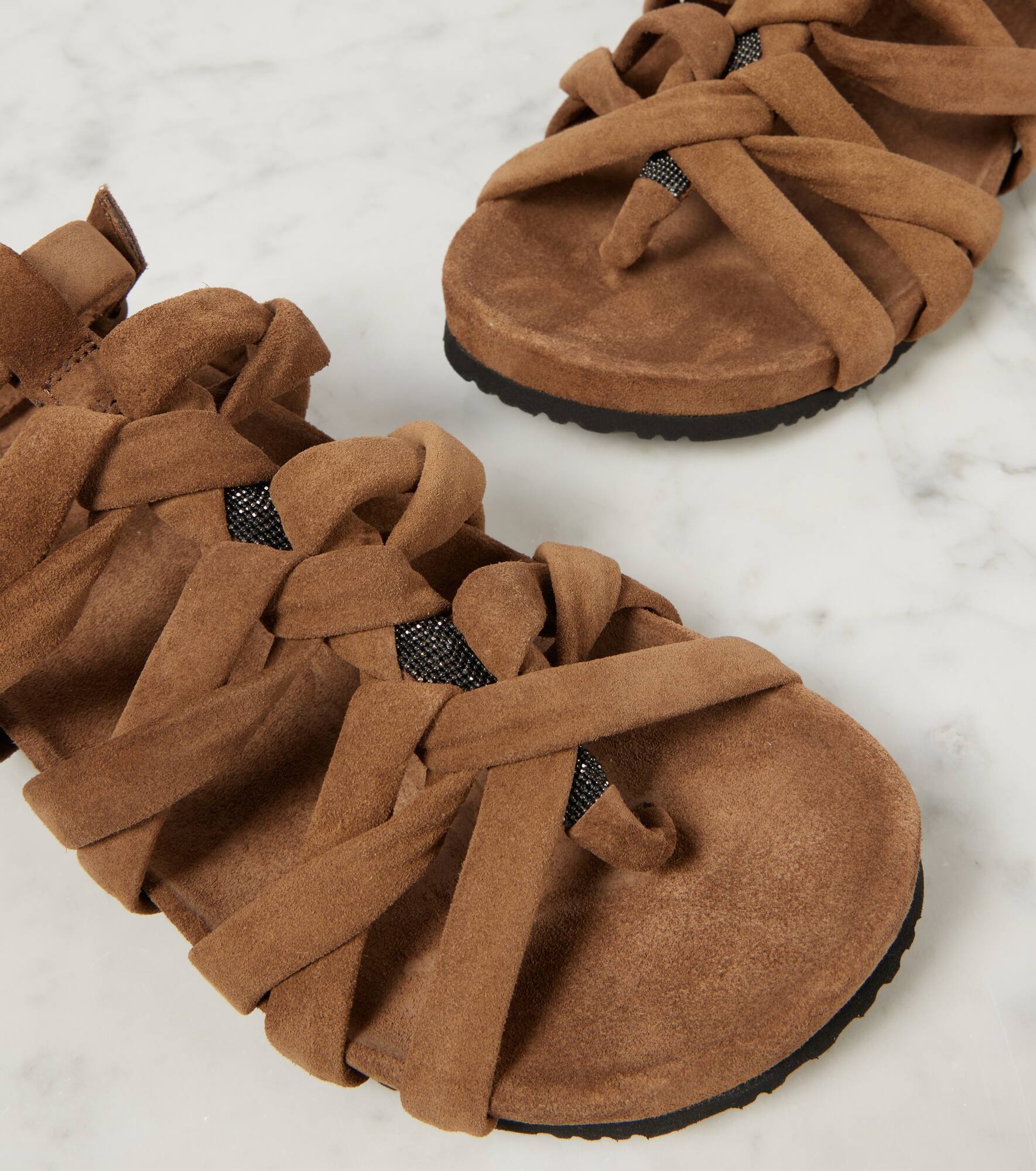 Suede sandals - 5