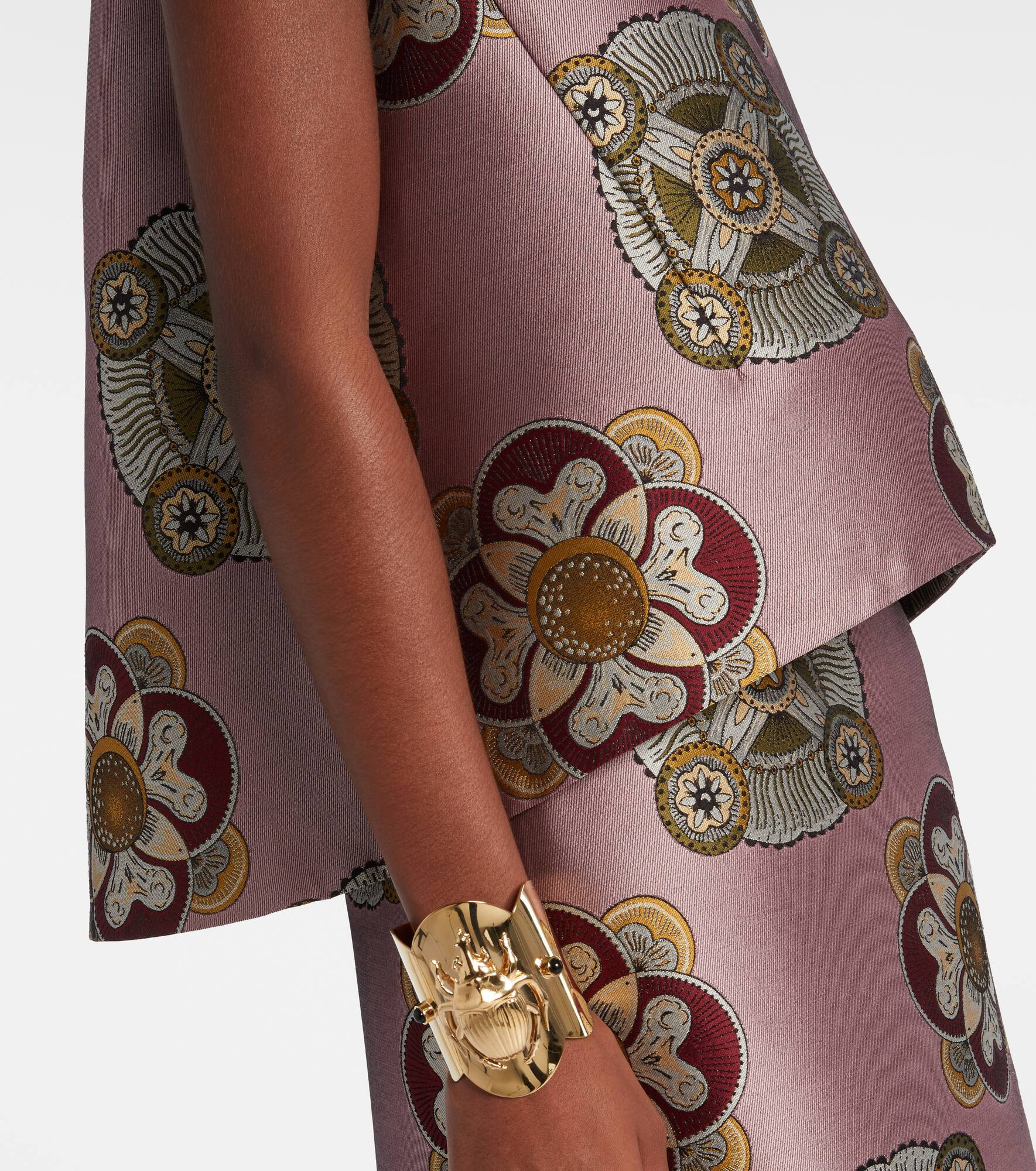 La Scala asymmetric jacquard top - 5