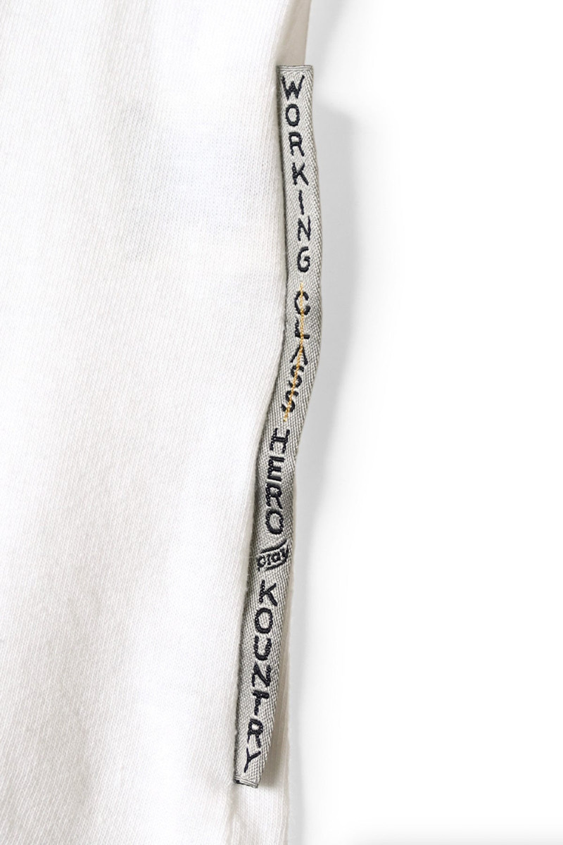 20/-Jersey RINGER T (LIFE KAPRICCIO ROAD SIGN PAINTER) - White 4