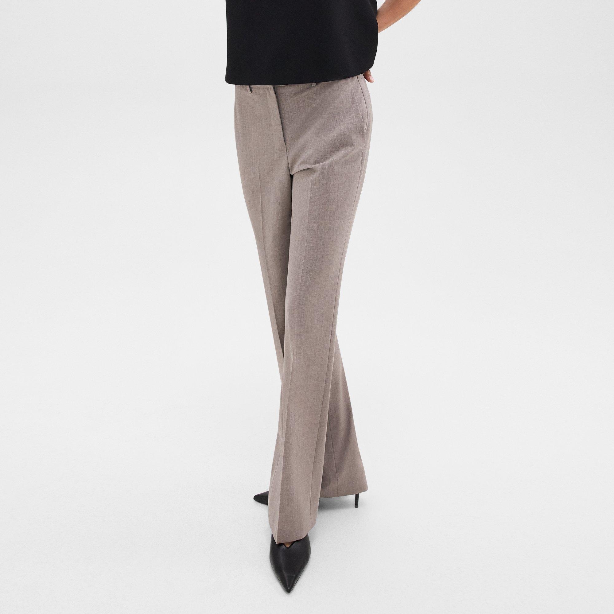 Flared Pant in Good Wool - 5