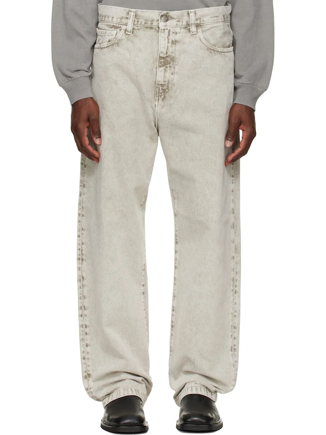 Gray Landon Jeans - 1