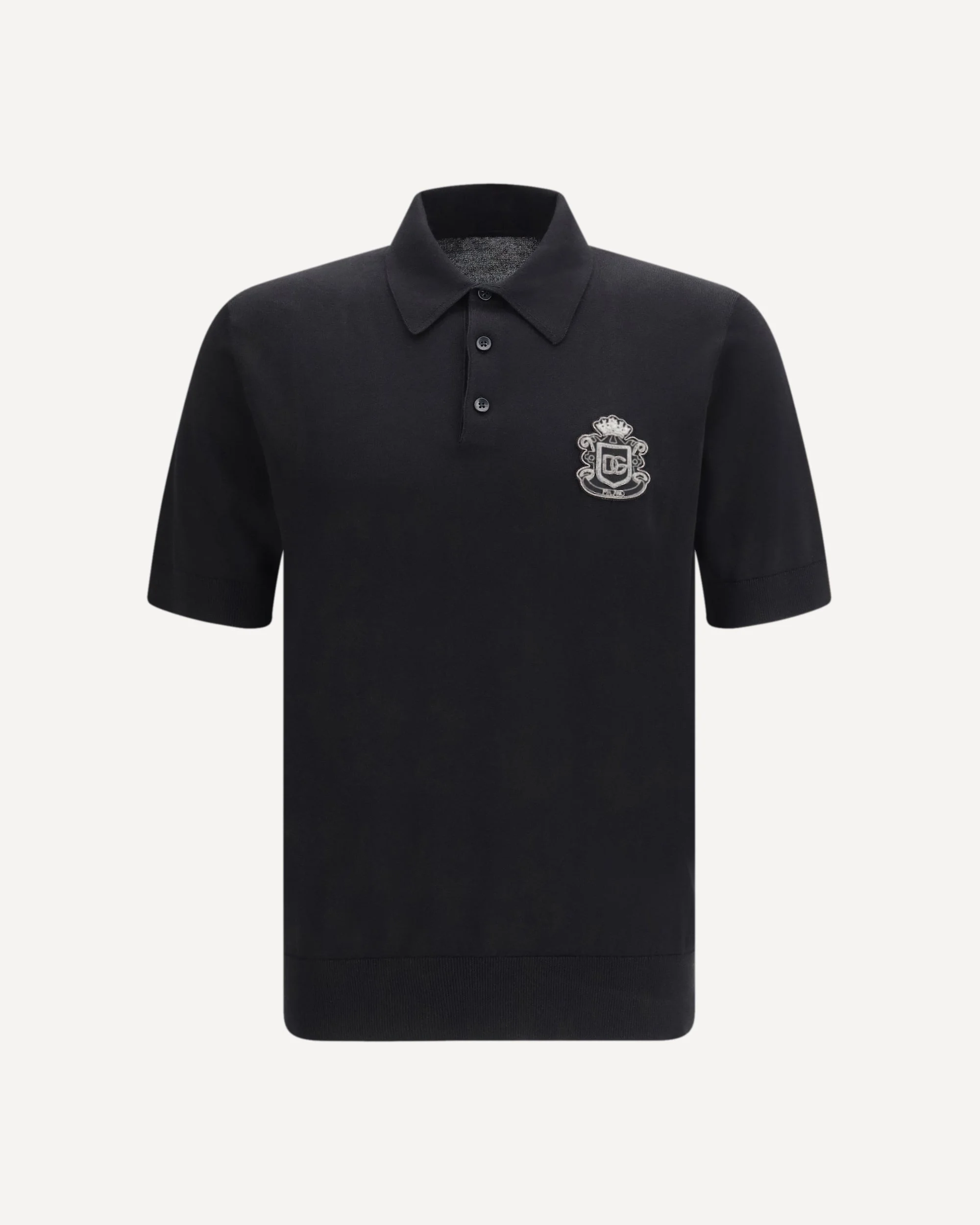 Polo Shirt with embroidered patch - 1