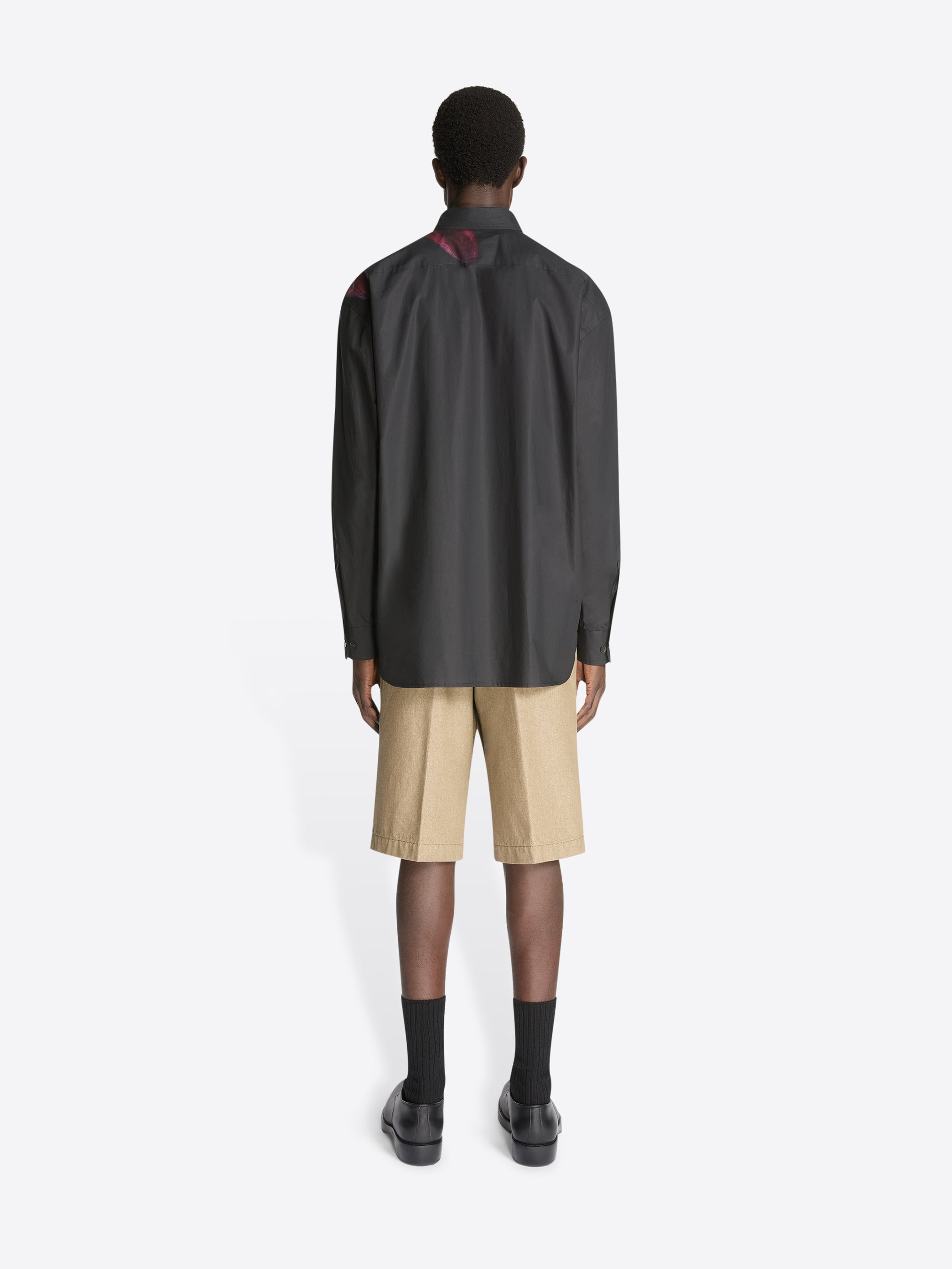 LOOSE COTTON SHIRT - 4