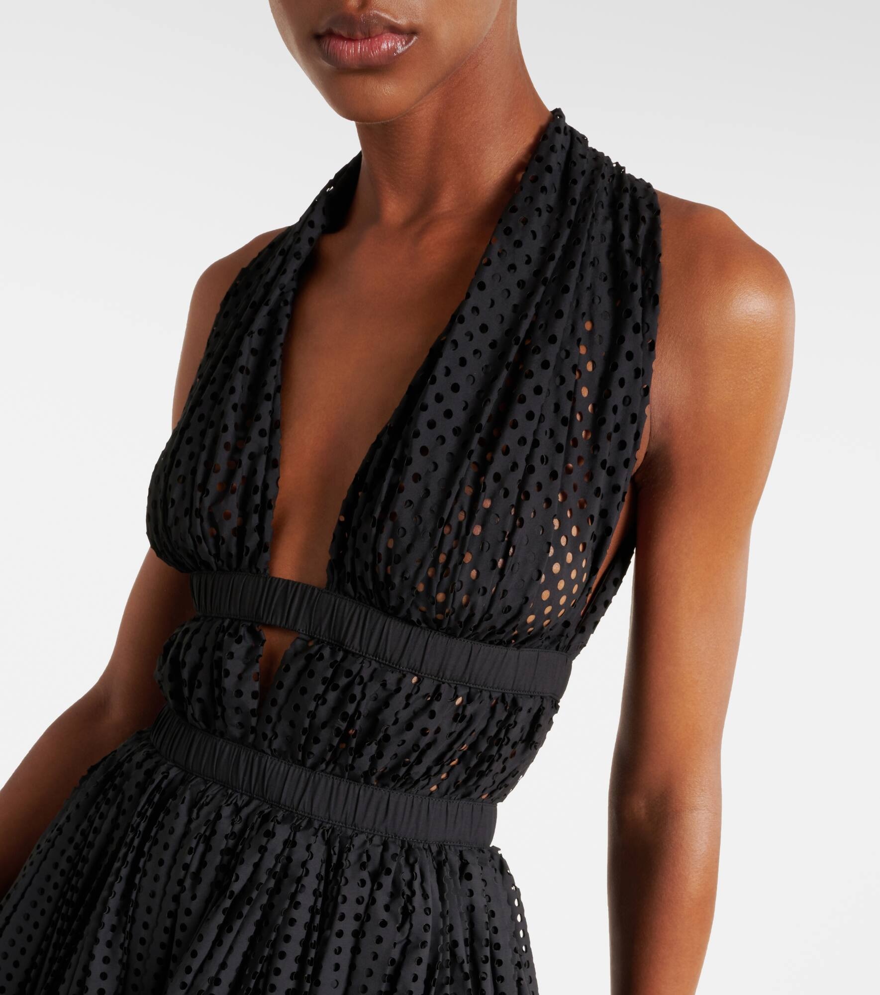 Deesse cotton-blend minidress - 4