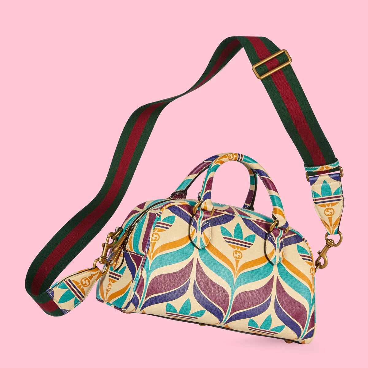 adidas x Gucci mini duffle bag - 5