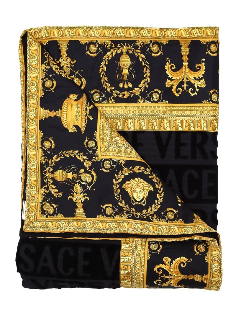 Barocco & Robe printed beach towel - 2