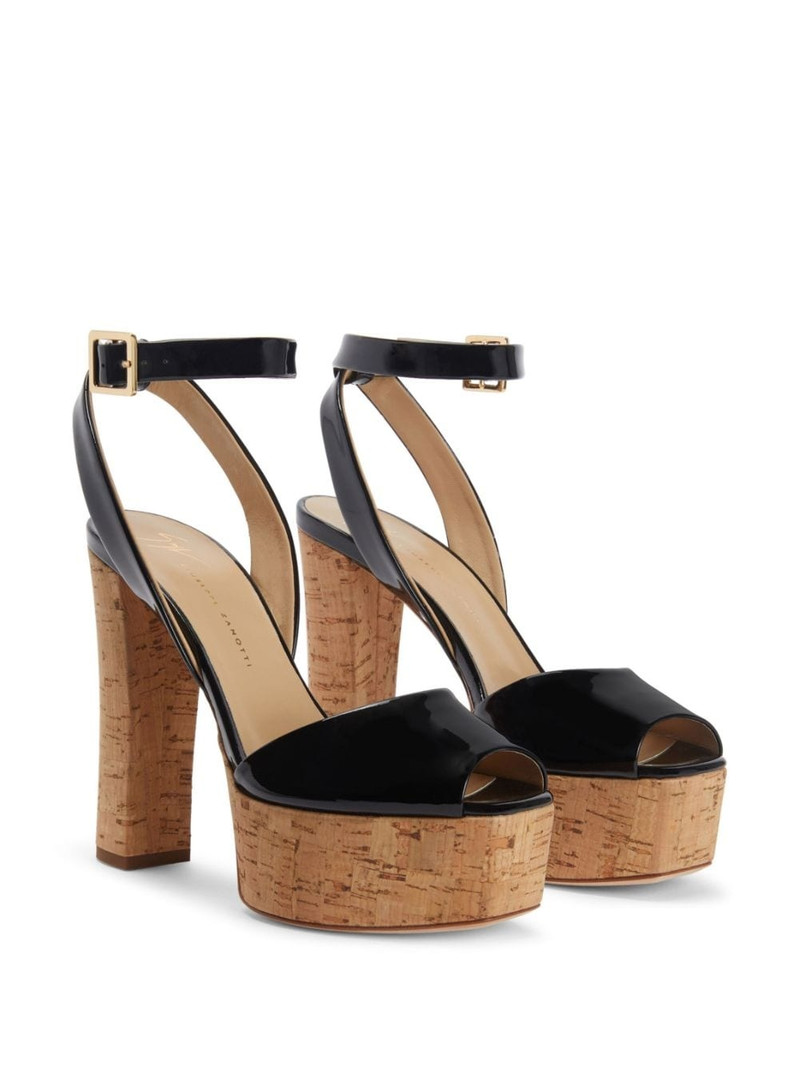 Giuseppe Zanotti Betty 140mm leather sandals outlook