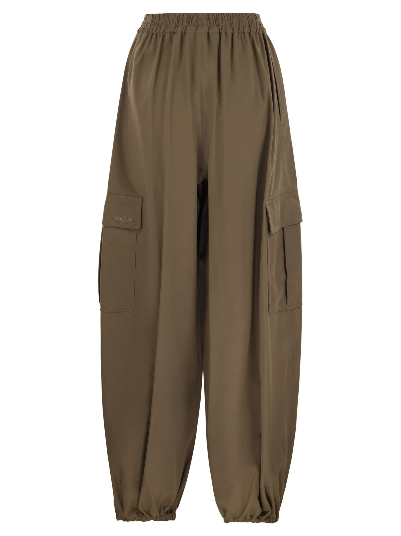 Maxmara Women Glauco - Cotton Baggy Trousers - 2