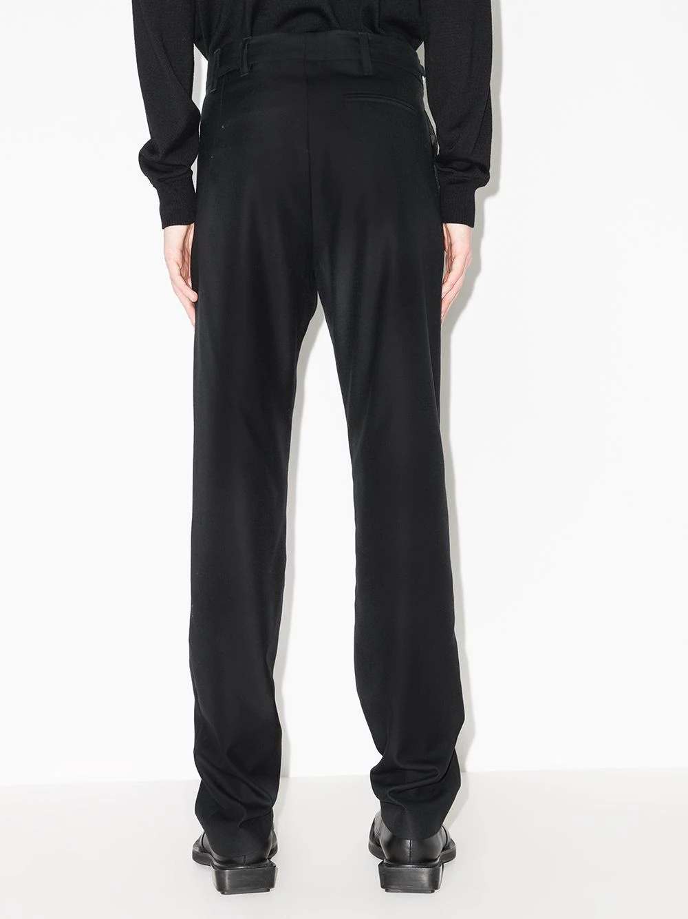 Carabinel wool tailored trousers - 3