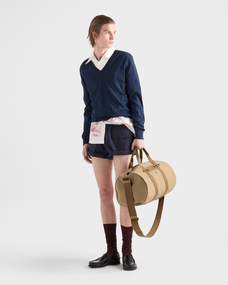 Prada Canvas duffel bag outlook