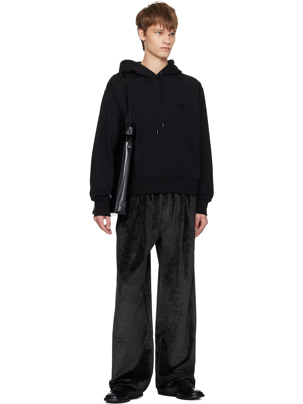 Black Logo Hoodie - 4