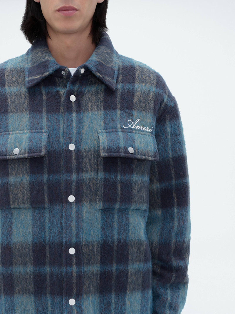 BRUSHED PLAID OVERSHIRT 5