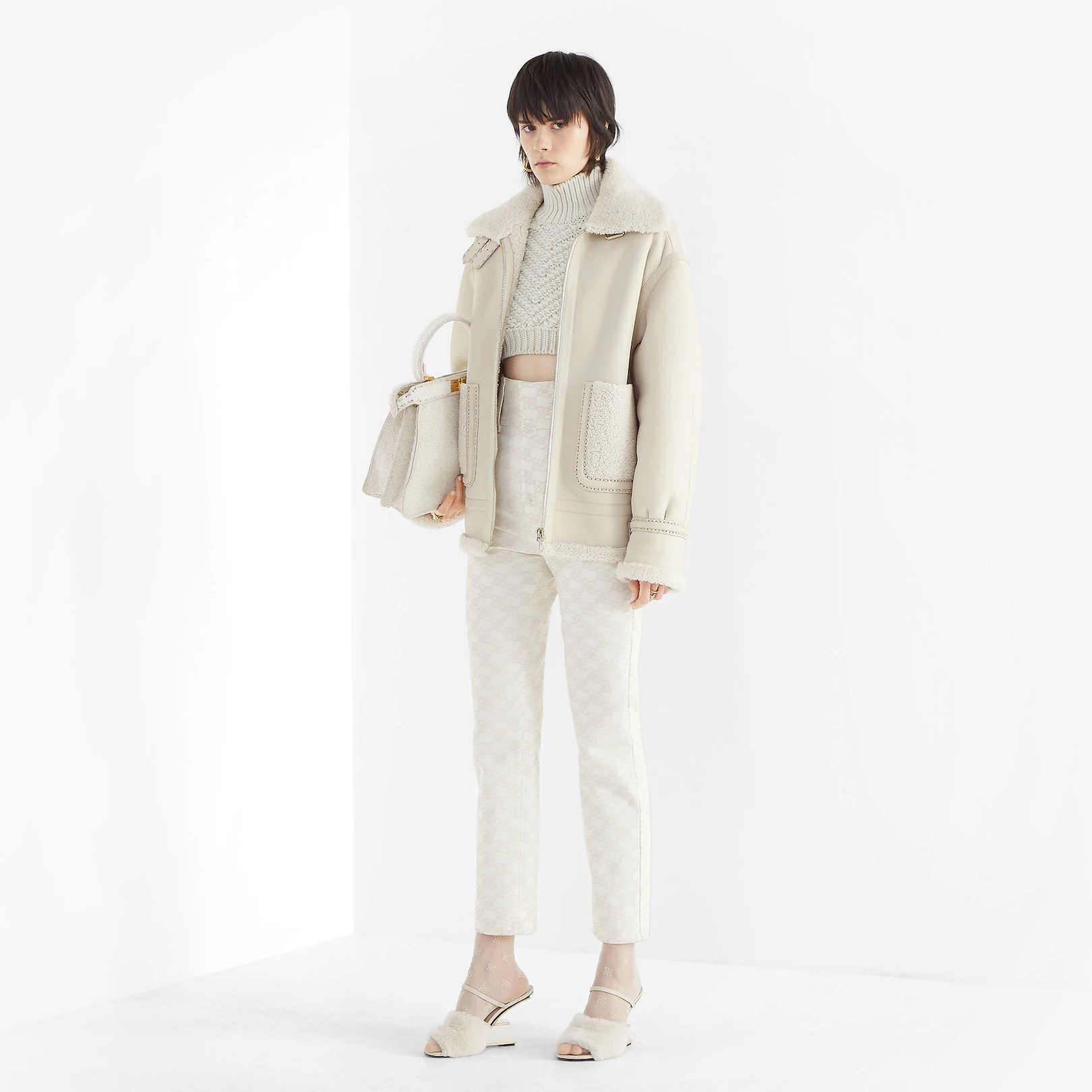 White wool sweater - 4