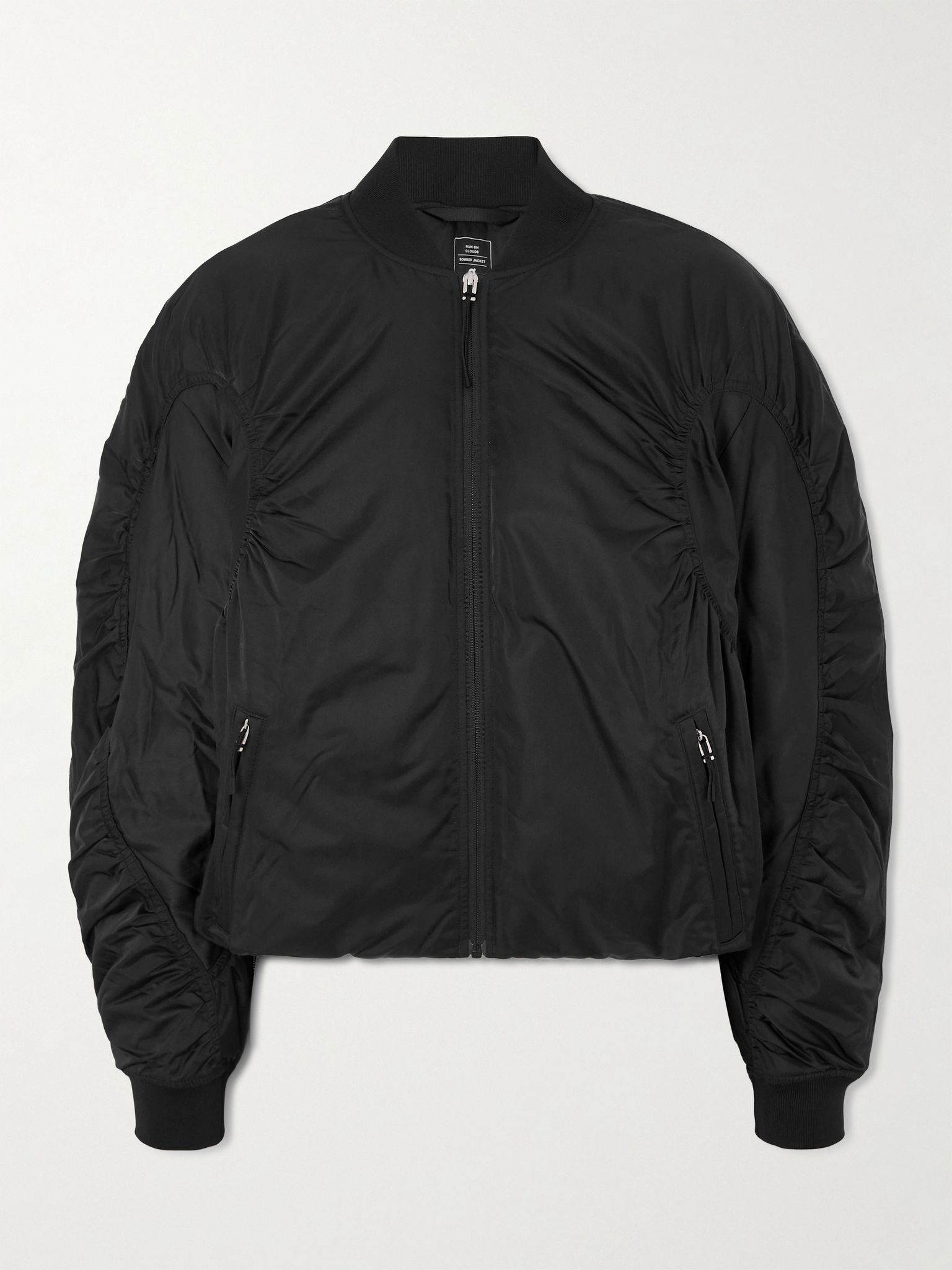 + Zendaya Gloria recycled-shell bomber jacket Black - 1