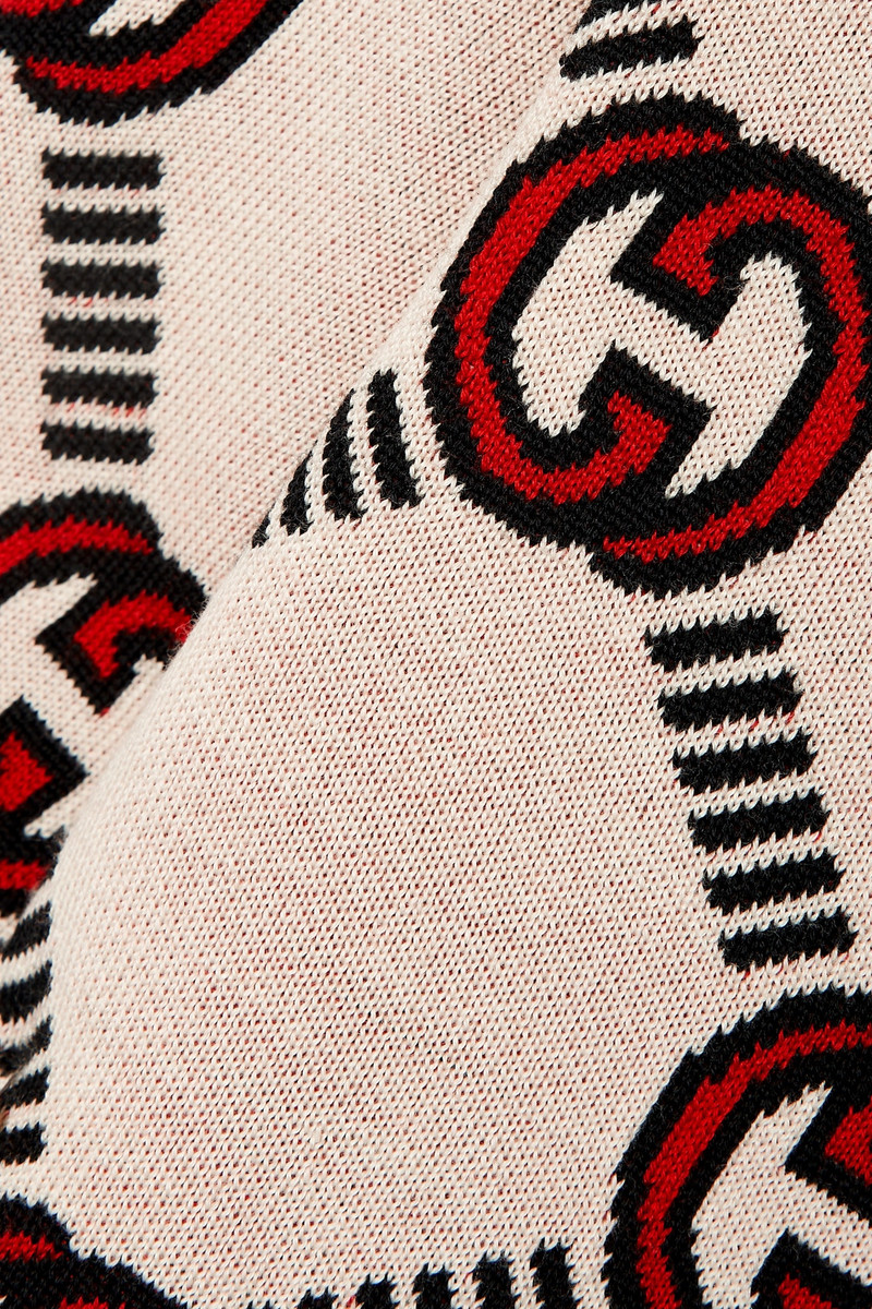 Reversible wool-blend jacquard sweater 5