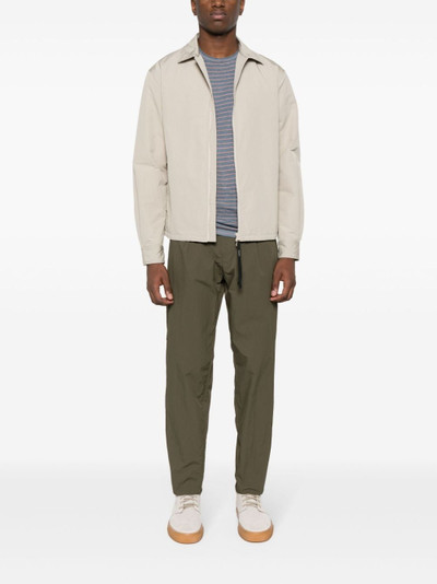 Herno pleat-detail lightweight trousers outlook
