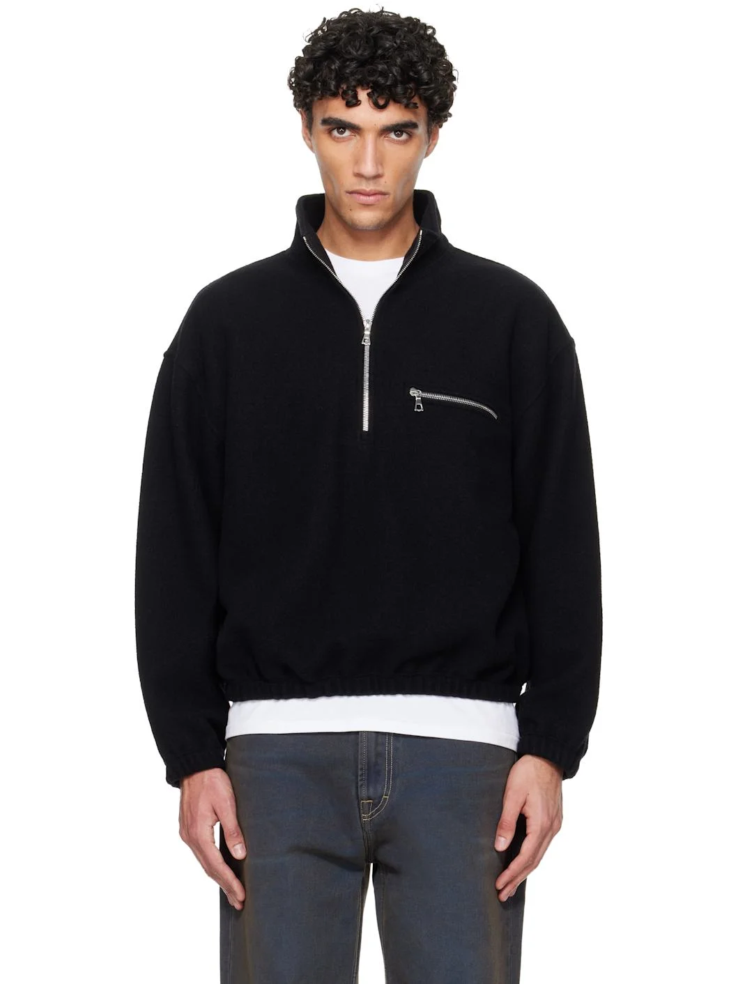 Black Fleece Sweater - 1