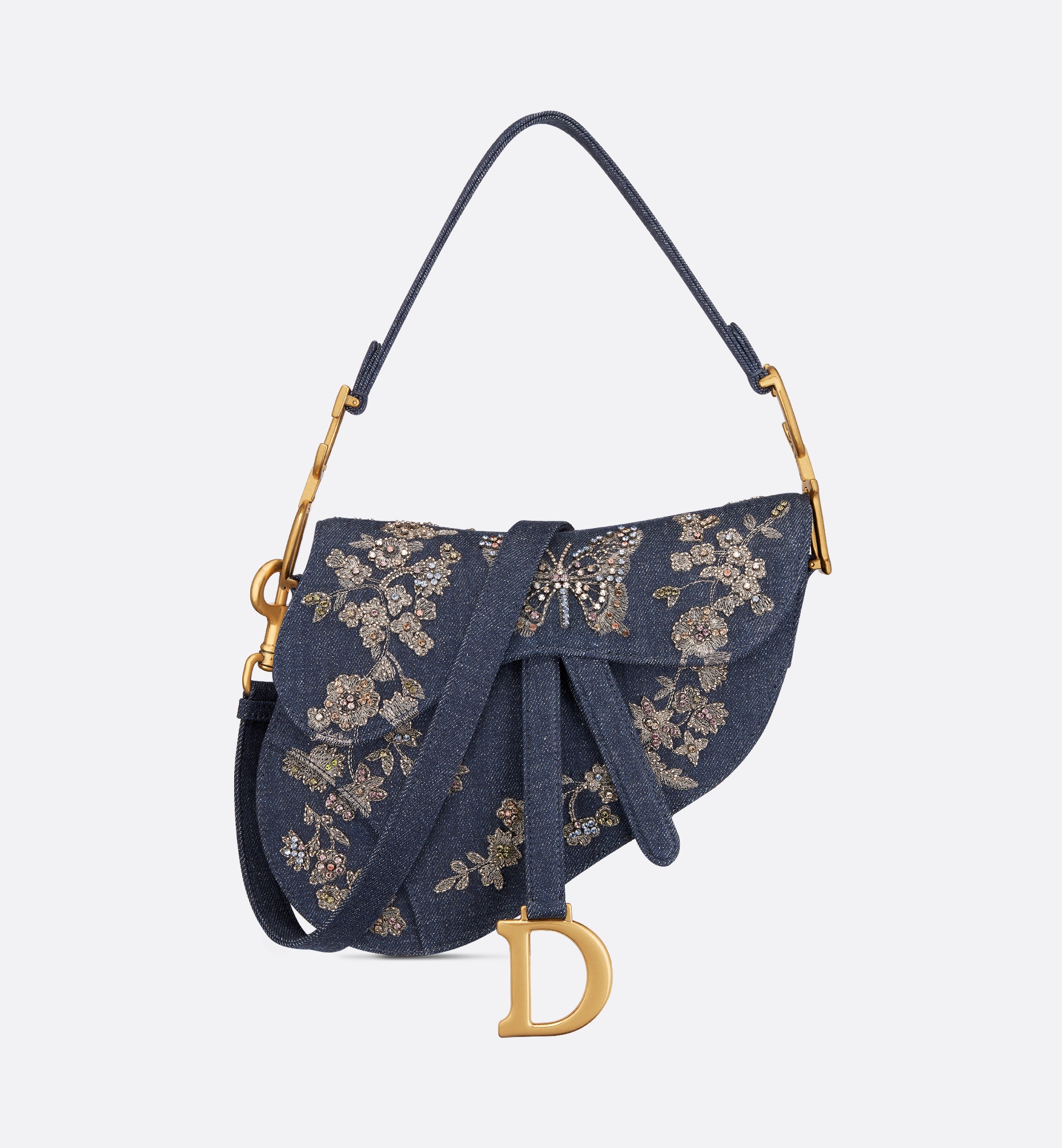 Saddle Bag with Strap - 1