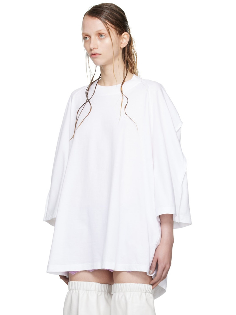 Jean Paul Gaultier White Shayne Oliver Edition T-Shirt outlook