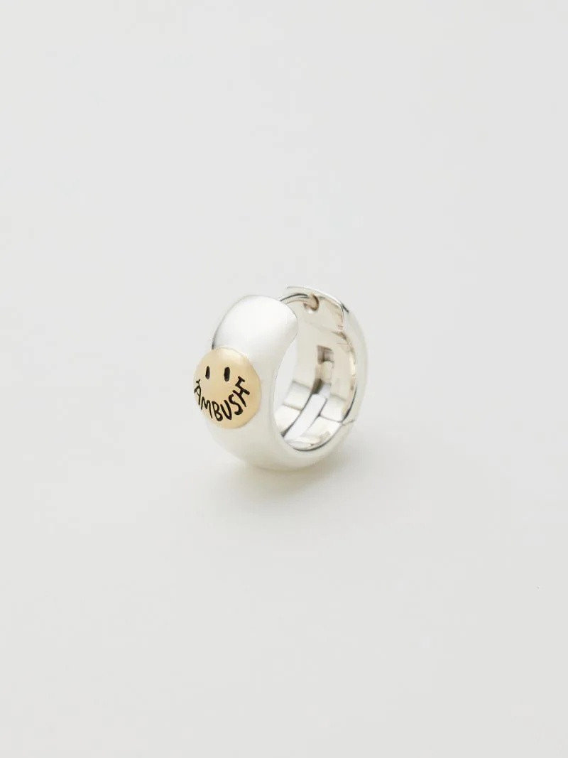 SMILEY HOOP EARRING 1