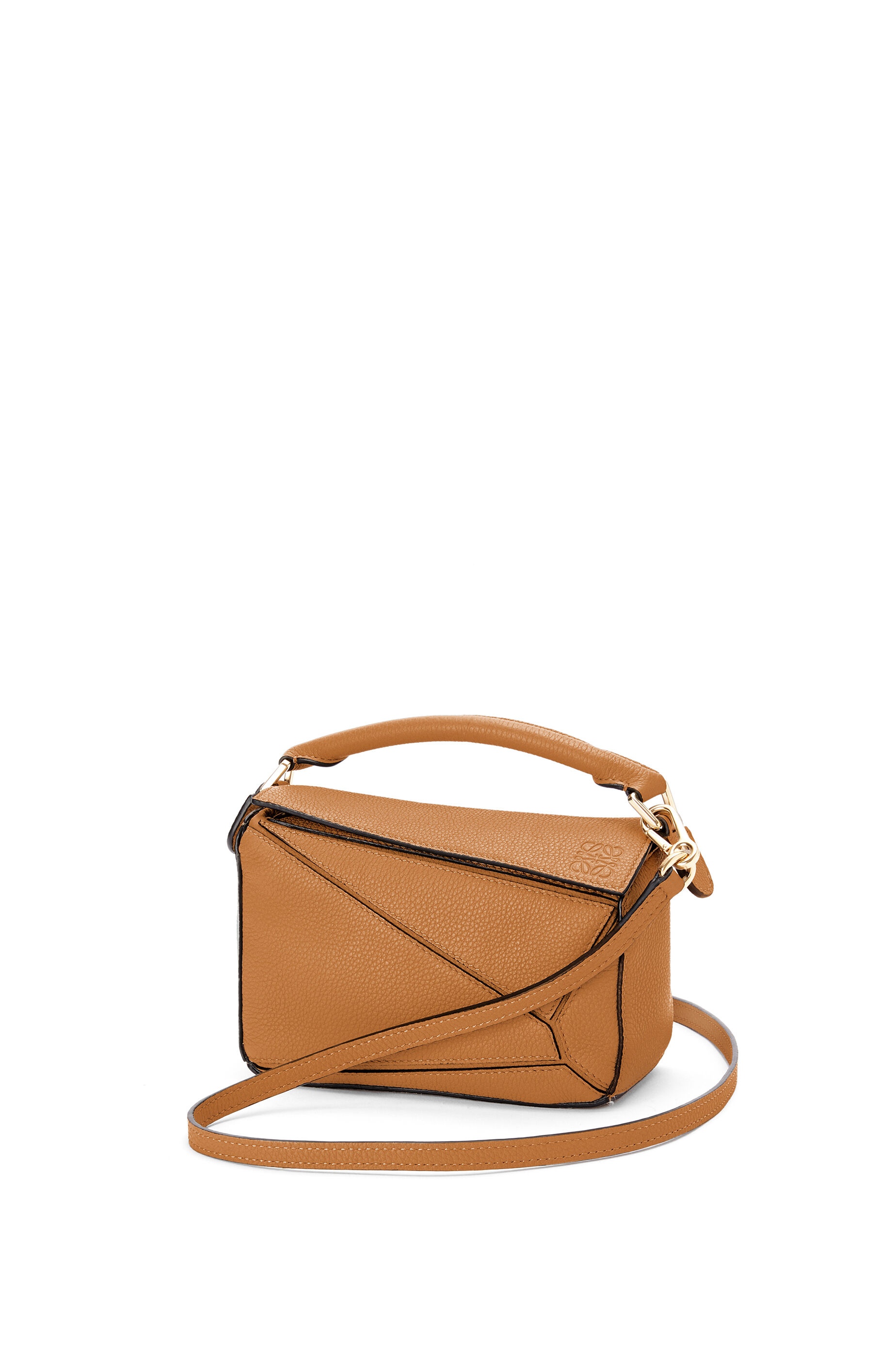 Mini Puzzle bag in soft grained calfskin - 2