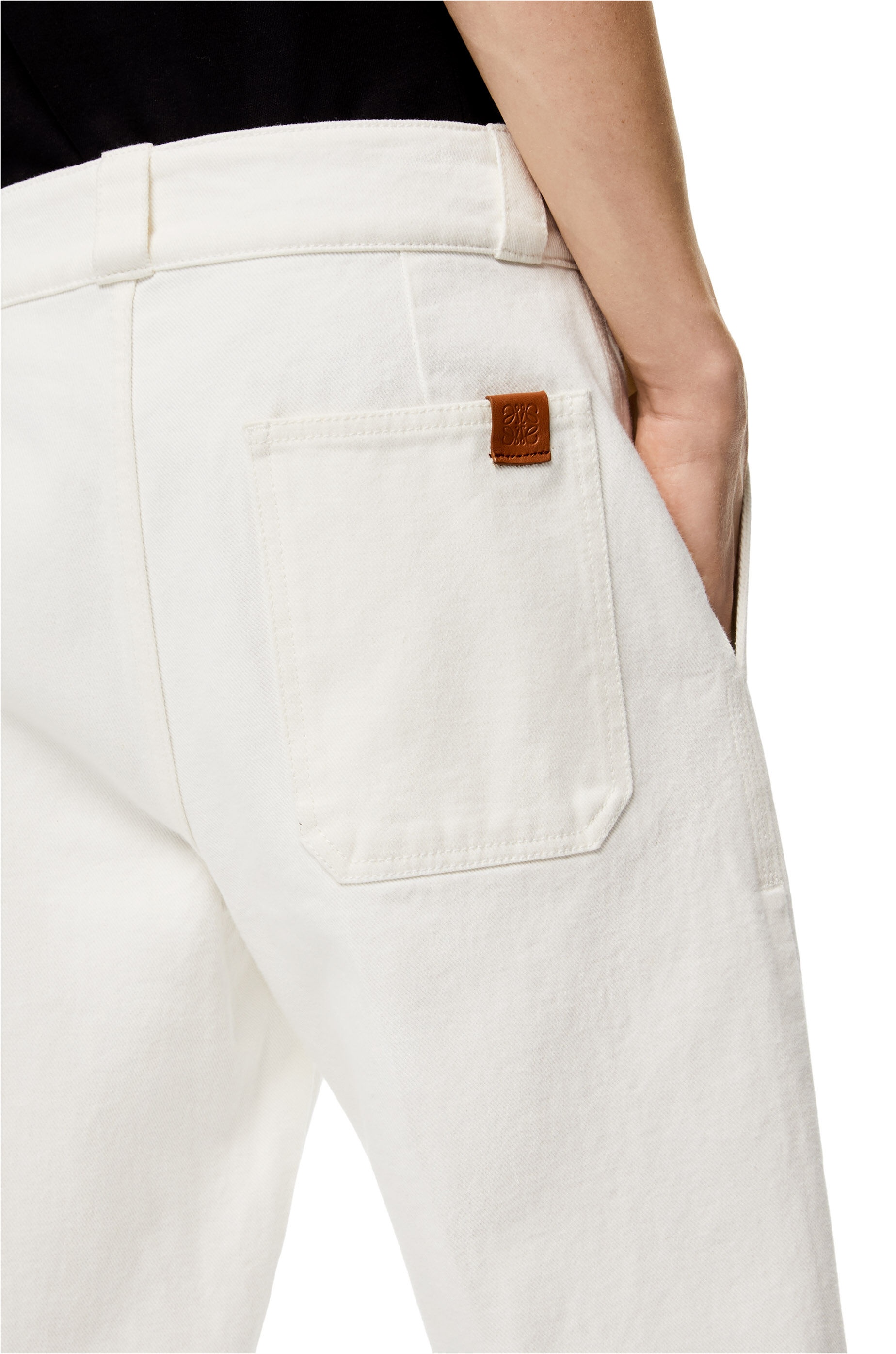 Drill pants in cotton - 4