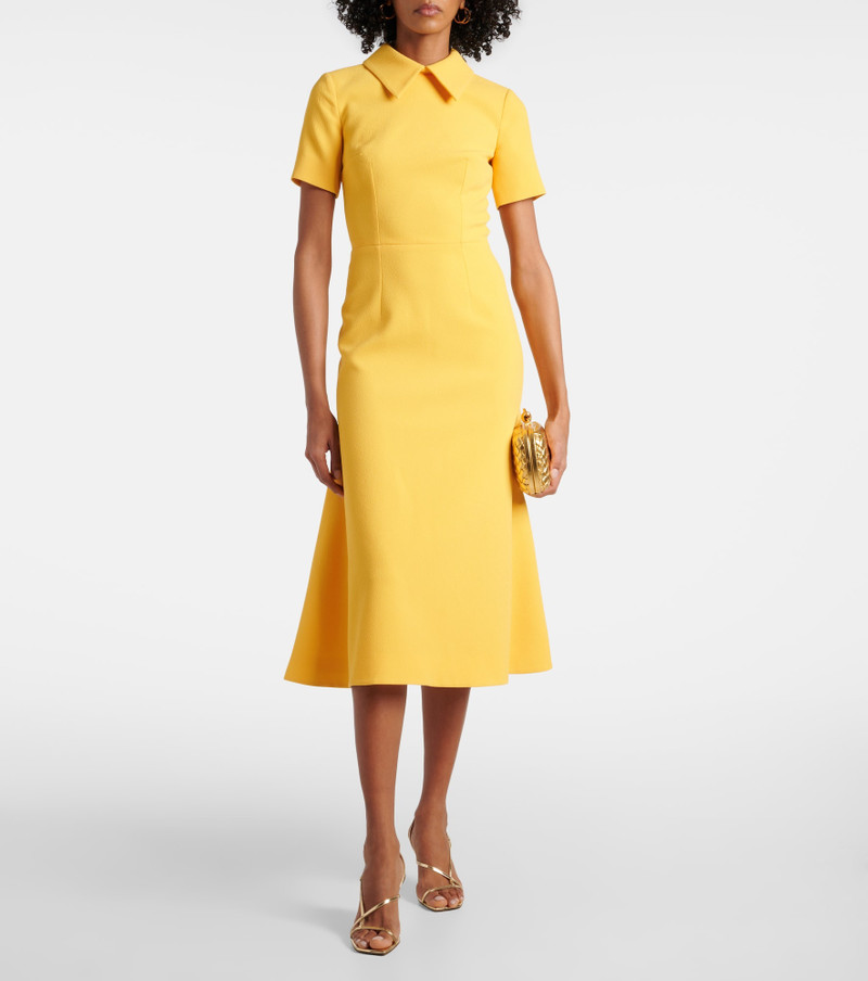 EMILIA WICKSTEAD Eman crêpe cocktail dress outlook