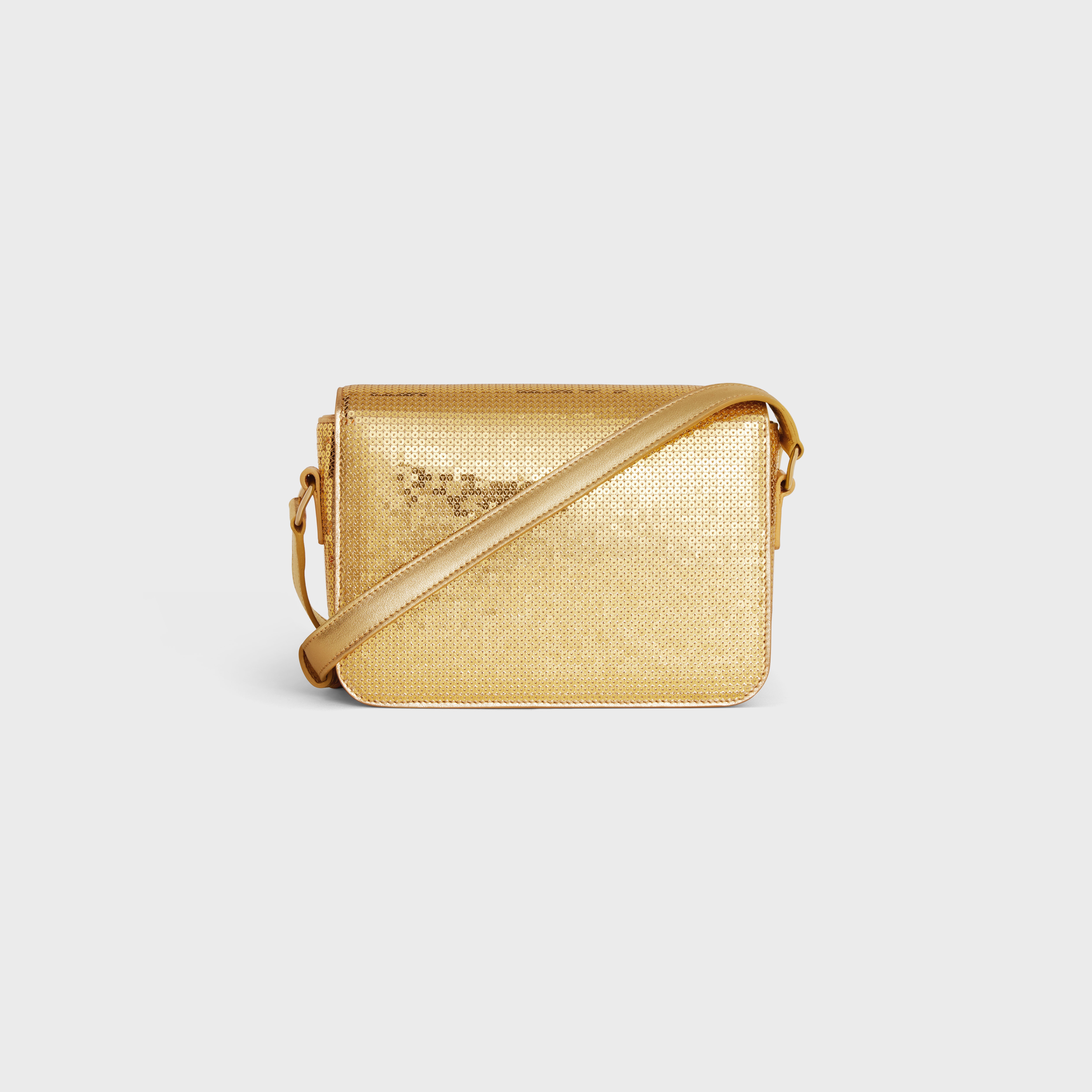 Teen Triomphe Bag in SEQUINS AND CALFSKIN - 3