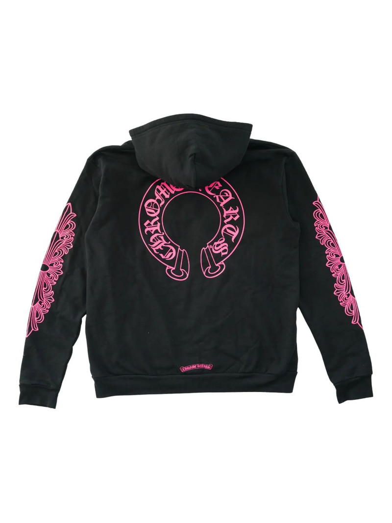 Chrome Hearts horseshoe zip-up hoodie outlook