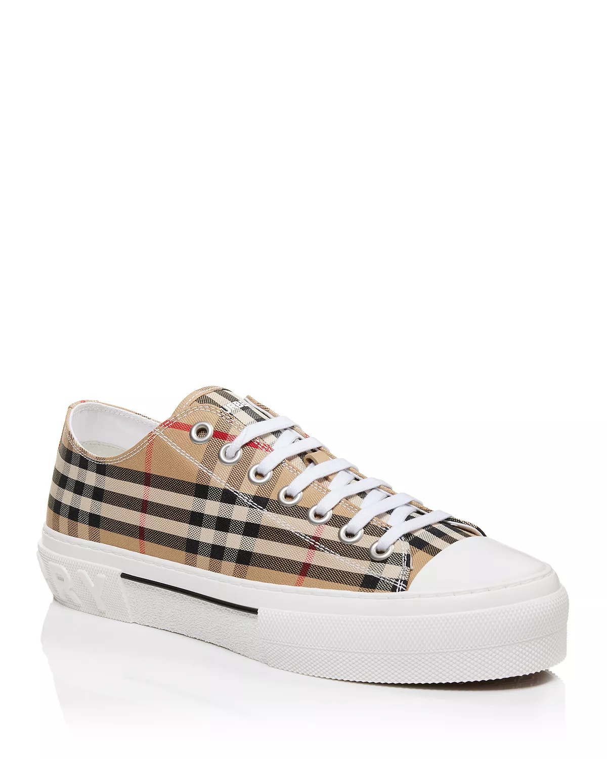 Men's Jack Vintage Check Low Top Sneakers - 1