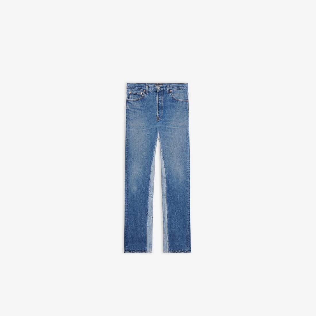 Recycled Slip Patch Pants in Washed Indigo - 1