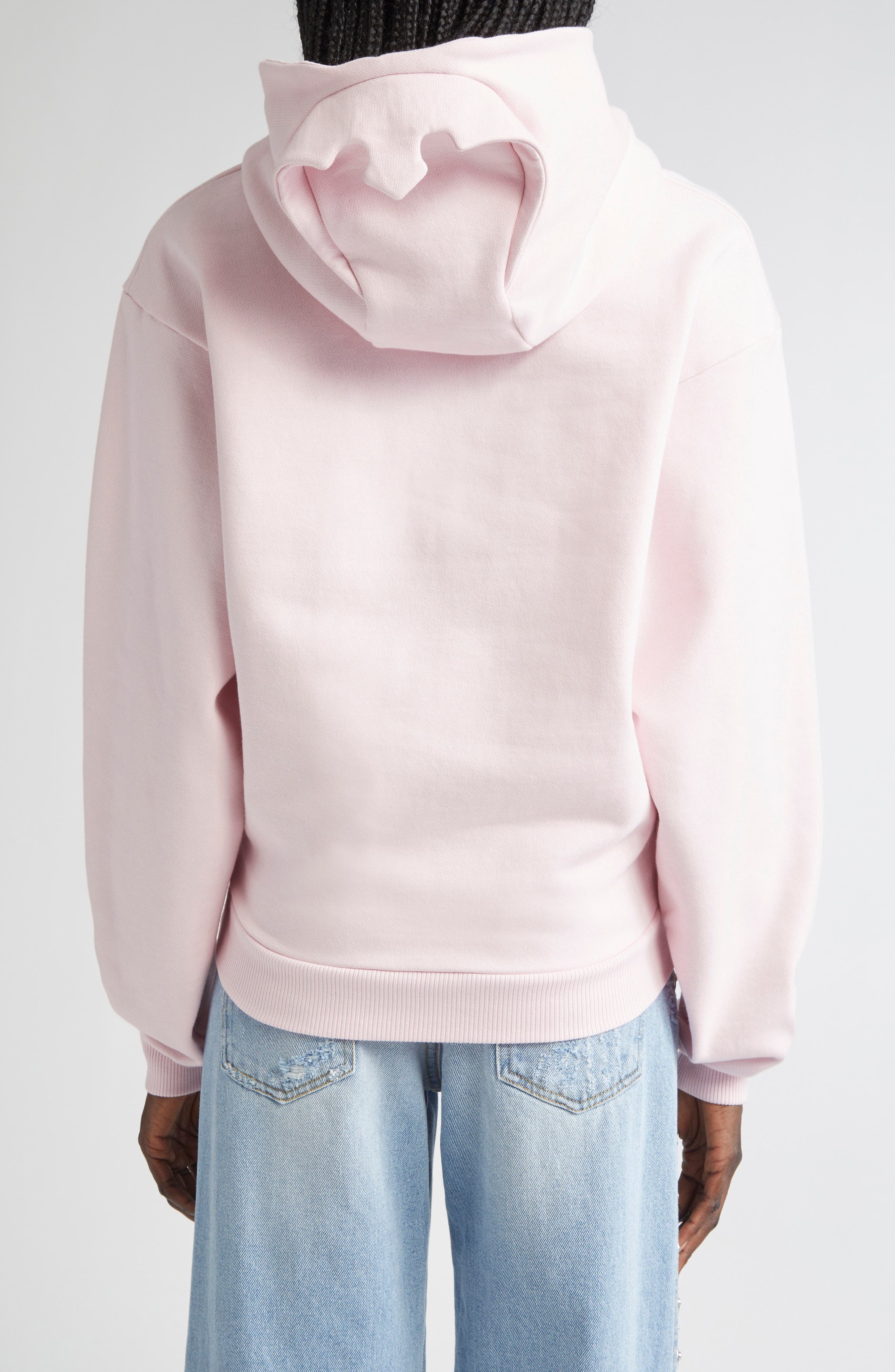 Coperni x Disney Crown Fleece Logo Hoodie in Pink at Nordstrom - 3