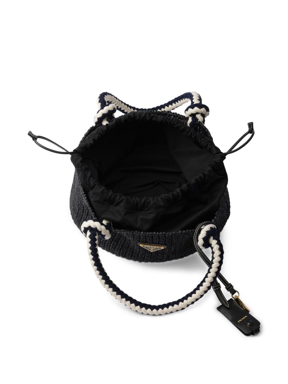 small crochet-knit tote bag - 6
