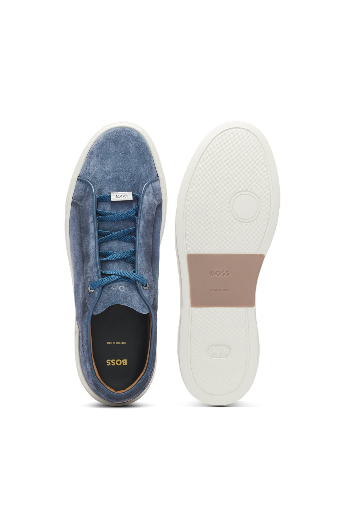 GARY LOW-TOP TRAINERS IN SUEDE - 4
