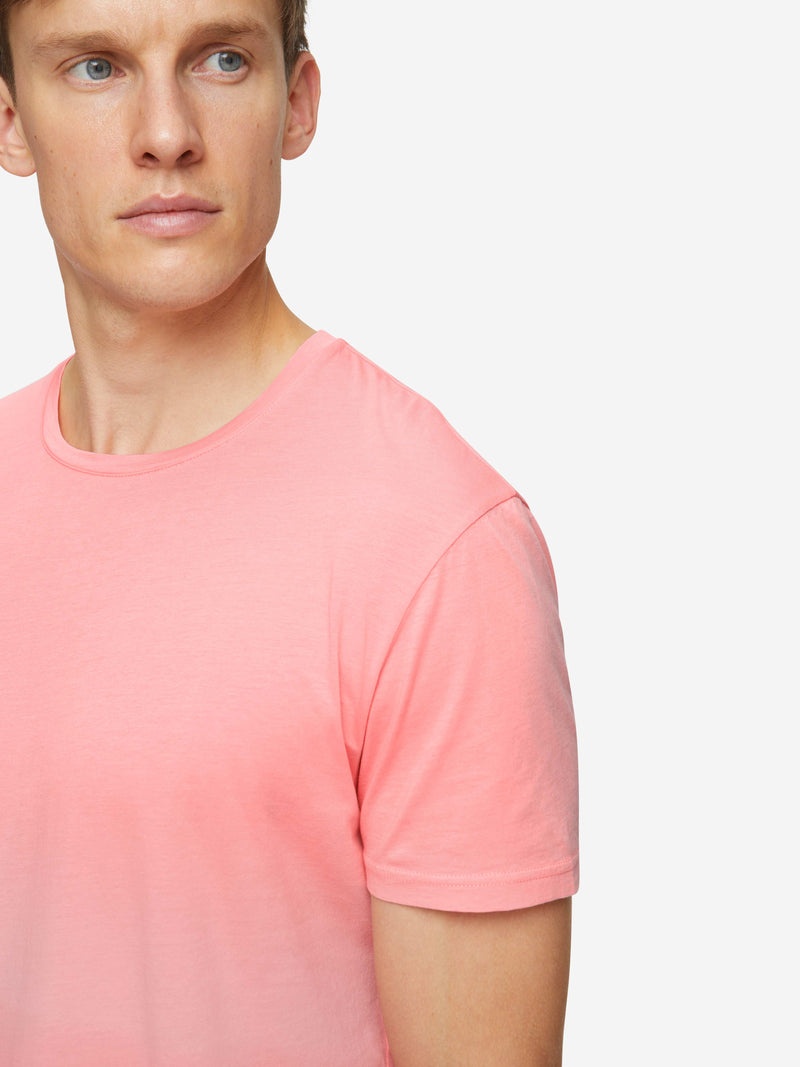 Men's T-Shirt Rufus 3 Pima Cotton Peach - 6