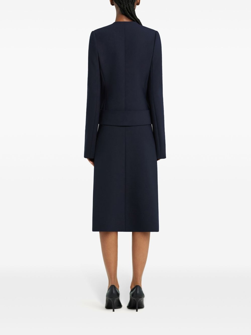 buttoned tailored jacket - 4
