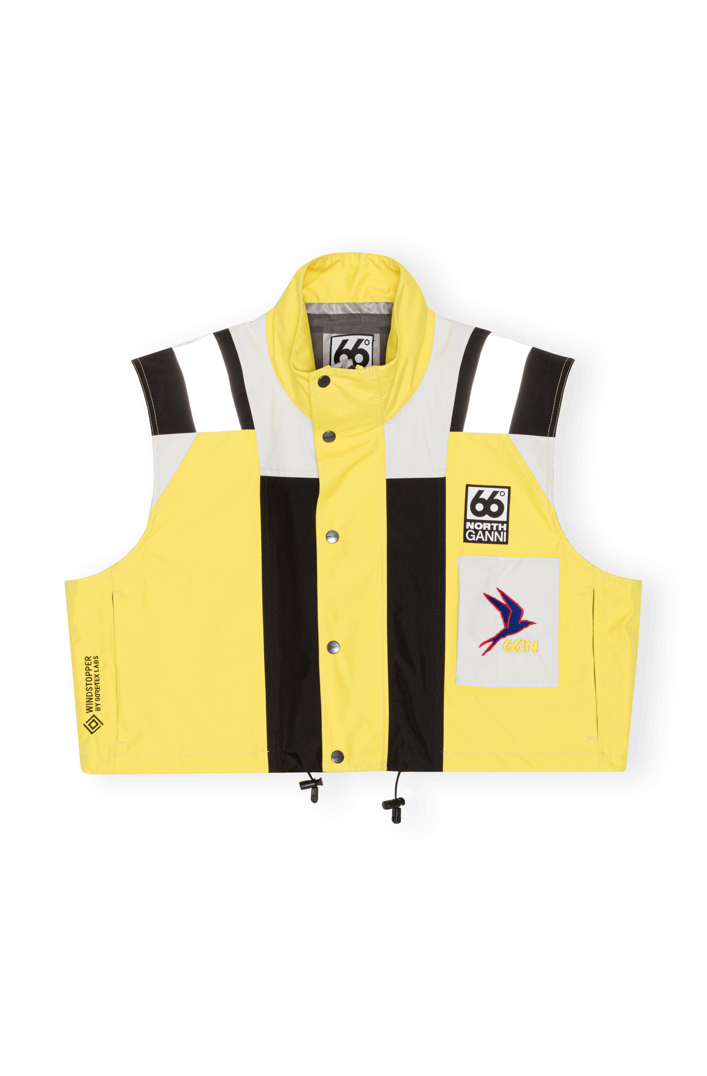 Kría GANNI x 66°NORTH | GORE-TEX® cropped vest - 1