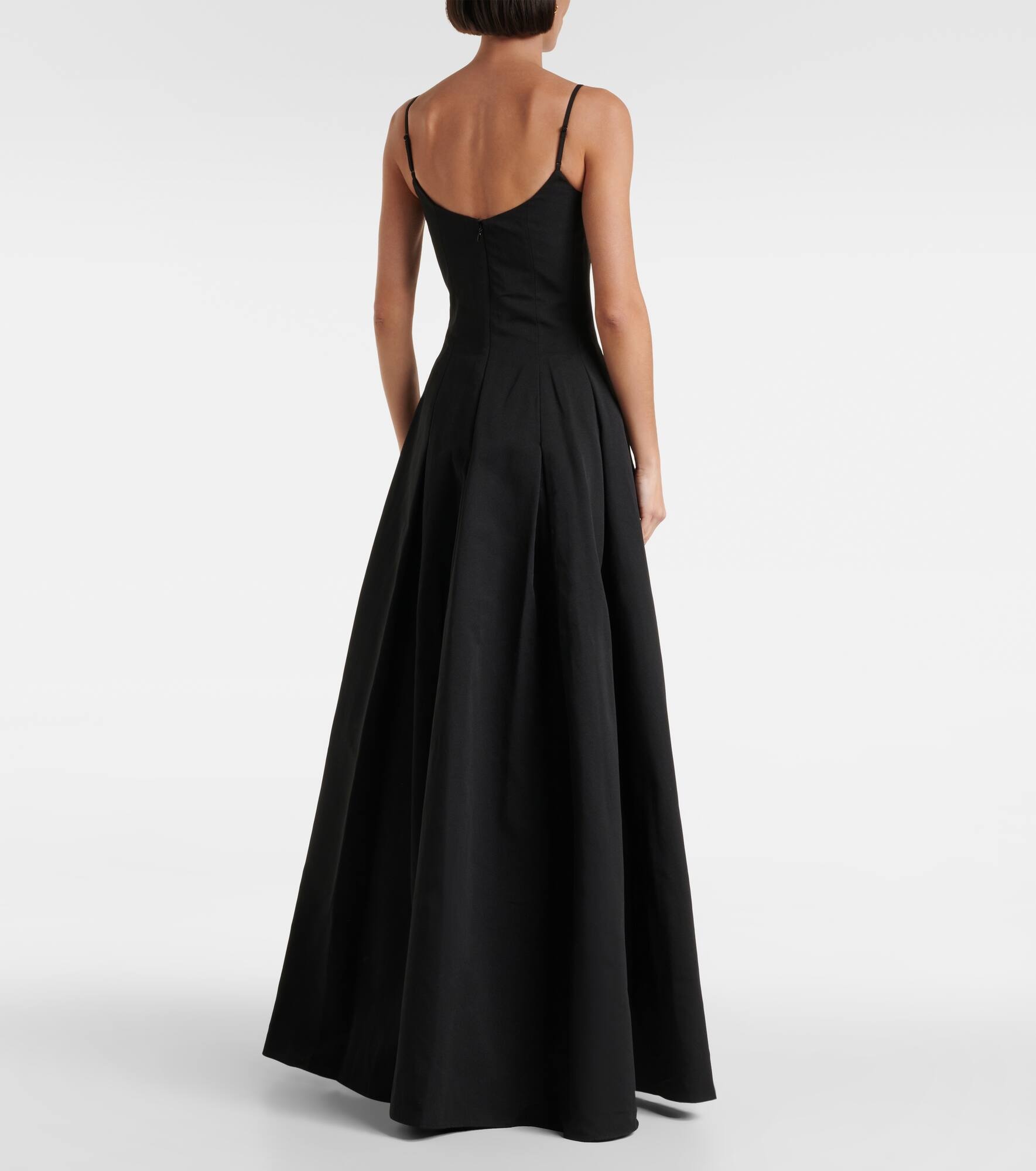 Joy cotton-blend gown - 3