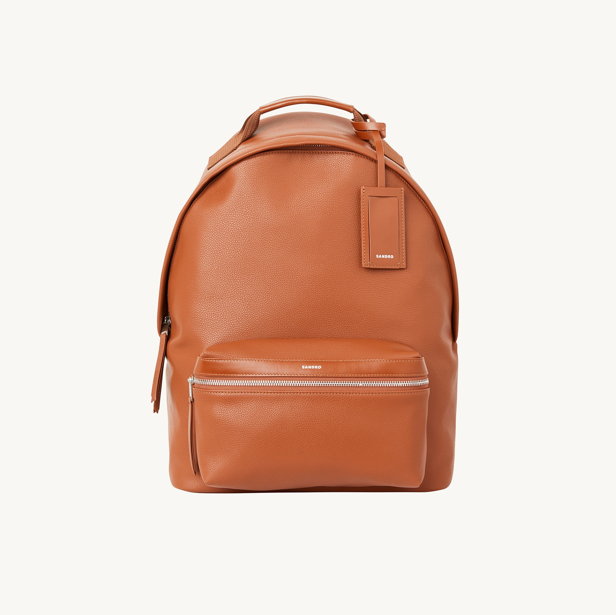 Coated canvas backpack - 1