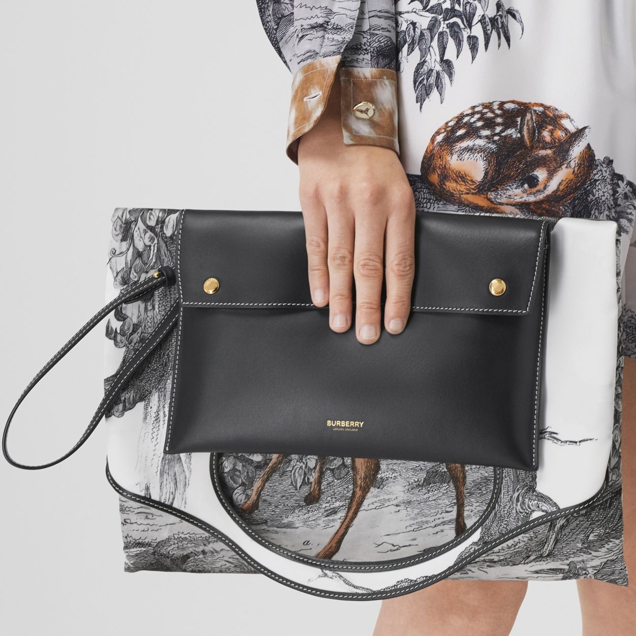 Deer Print Packaway Pocket Tote – Online Exclusive - 10
