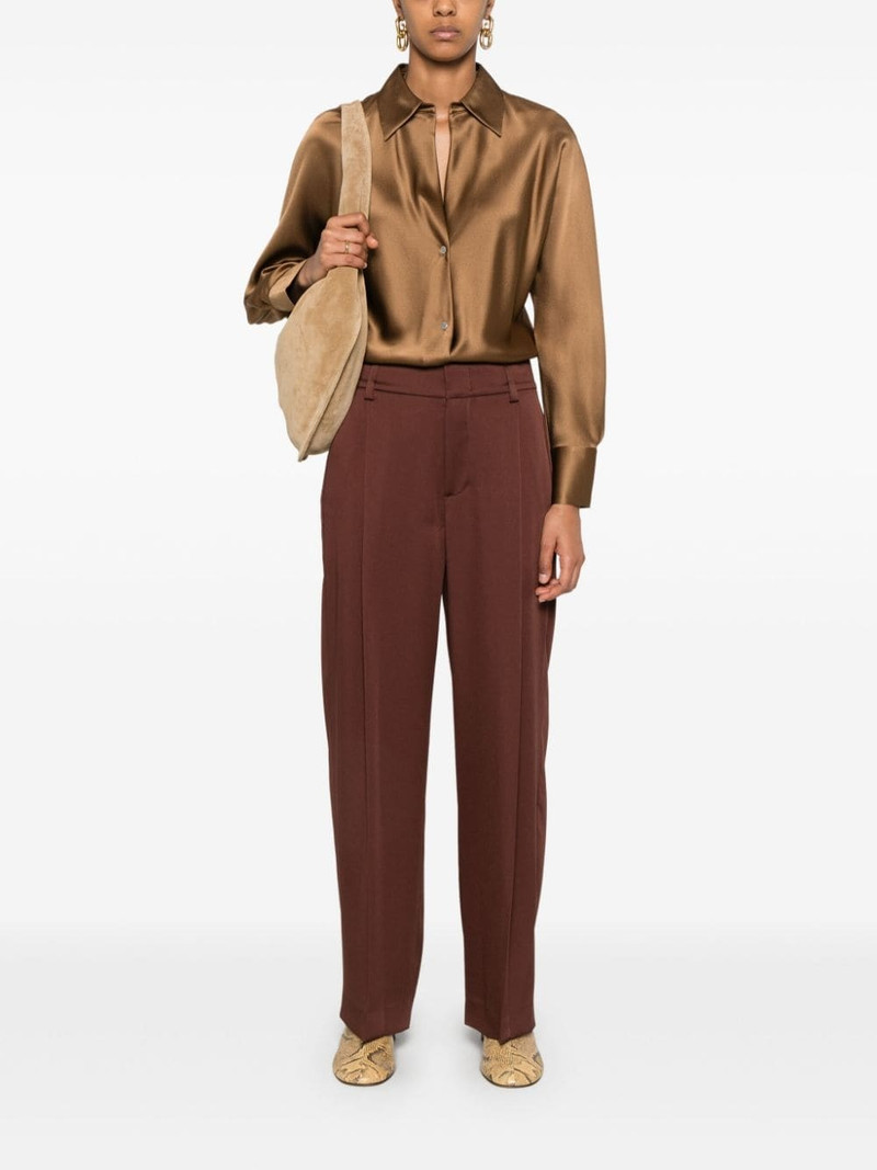 Vince satin shirt outlook