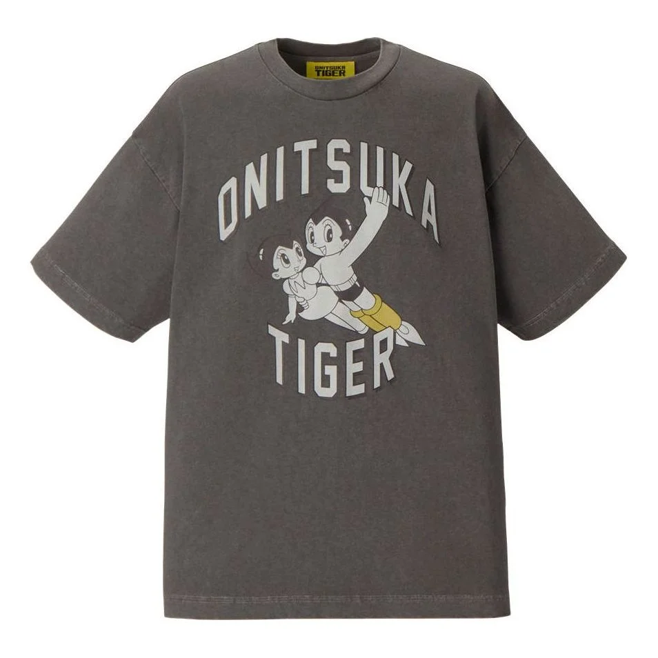 Onitsuka Tiger x Astro Boy Printed Loose Fit Top 'Light Grey' 2183B574-020 - 1